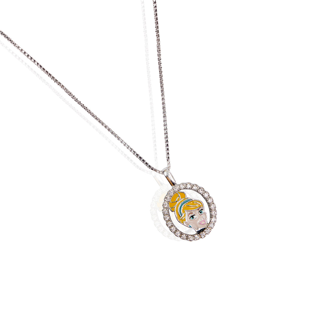 Cinderella Portrait Kids Pendant Chain