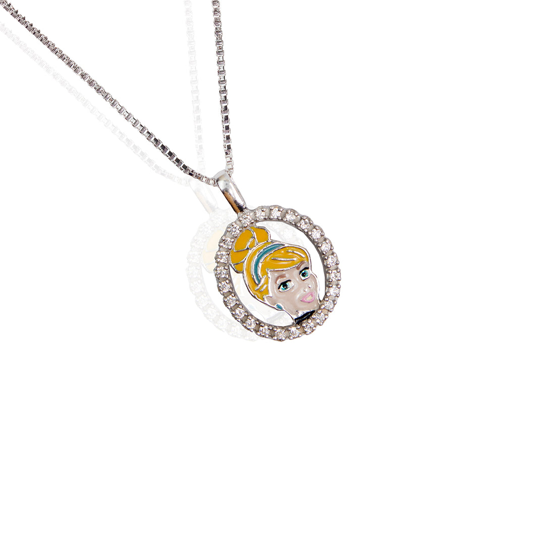 Cinderella Portrait Kids Pendant Chain