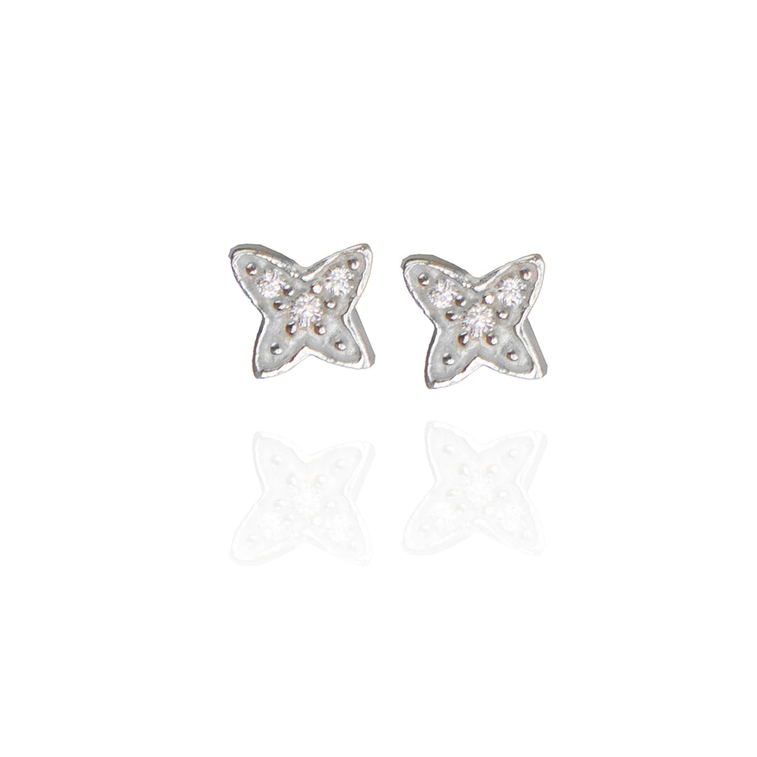 Butterfly Embellished Pendant Set
