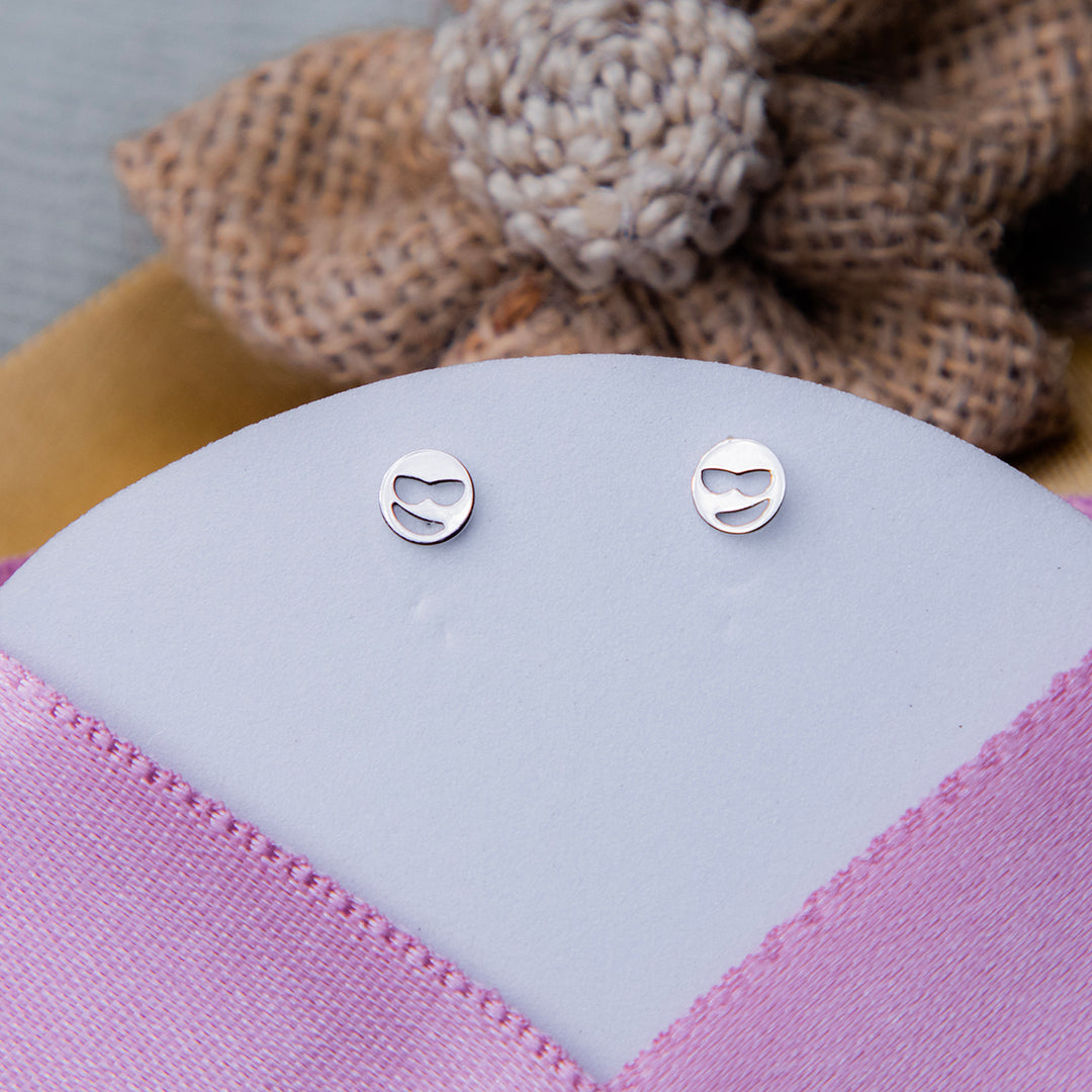 Cool Boy Emoji Studs