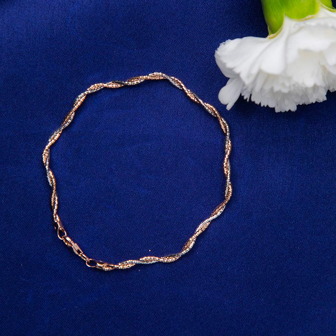 Twisted Wire Knot Trendy Bracelet