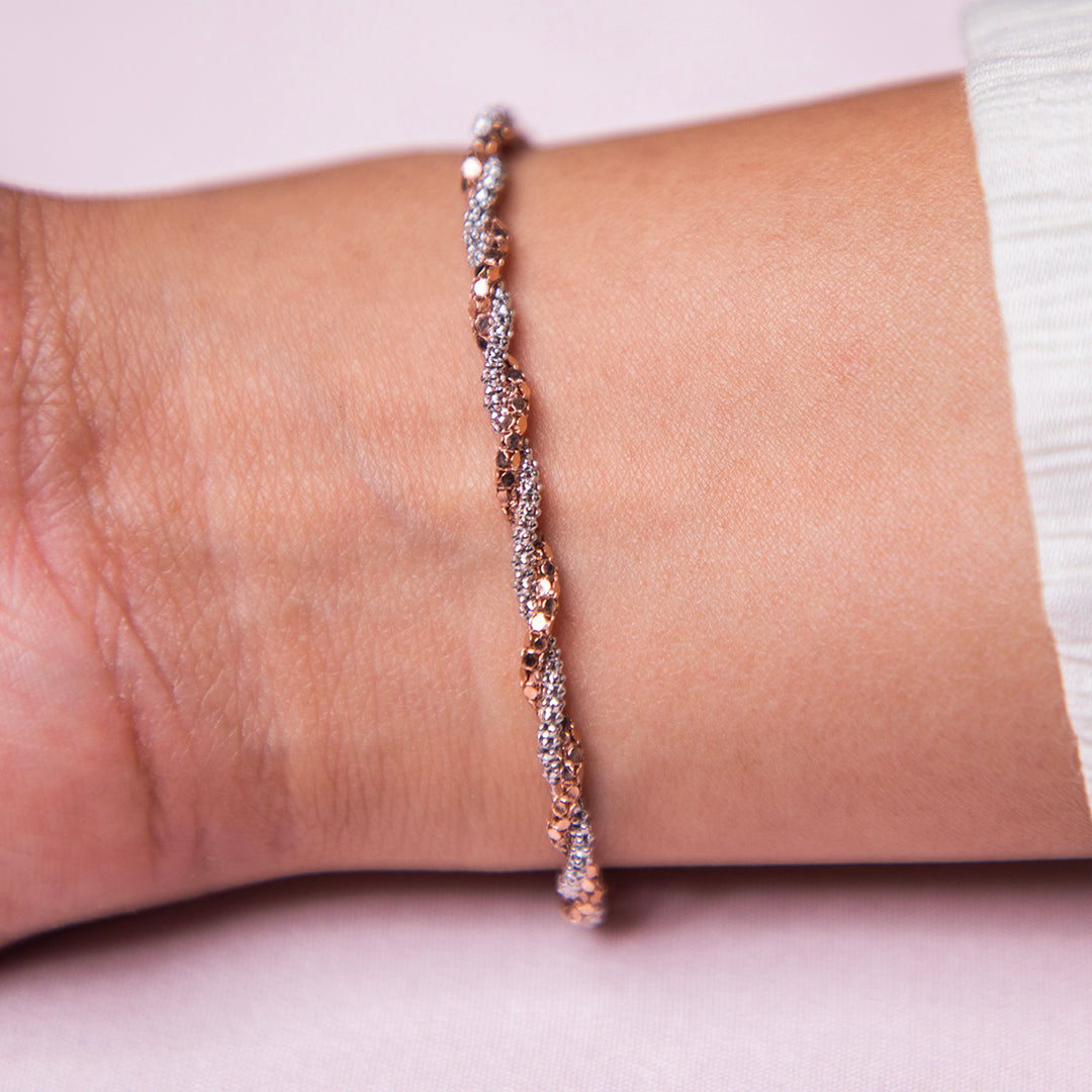 Textured Twisted Bracelet