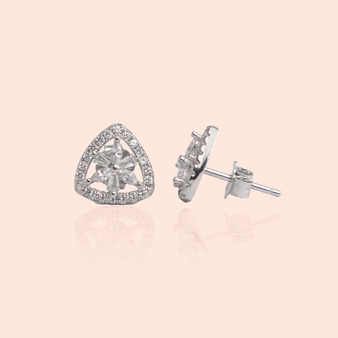 Petal Prism Embellished Studs