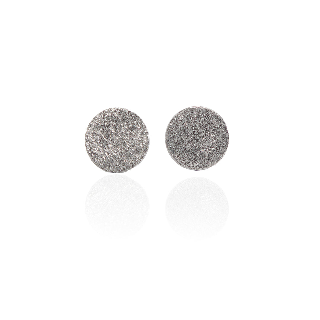 Classic Textured Silver Studs