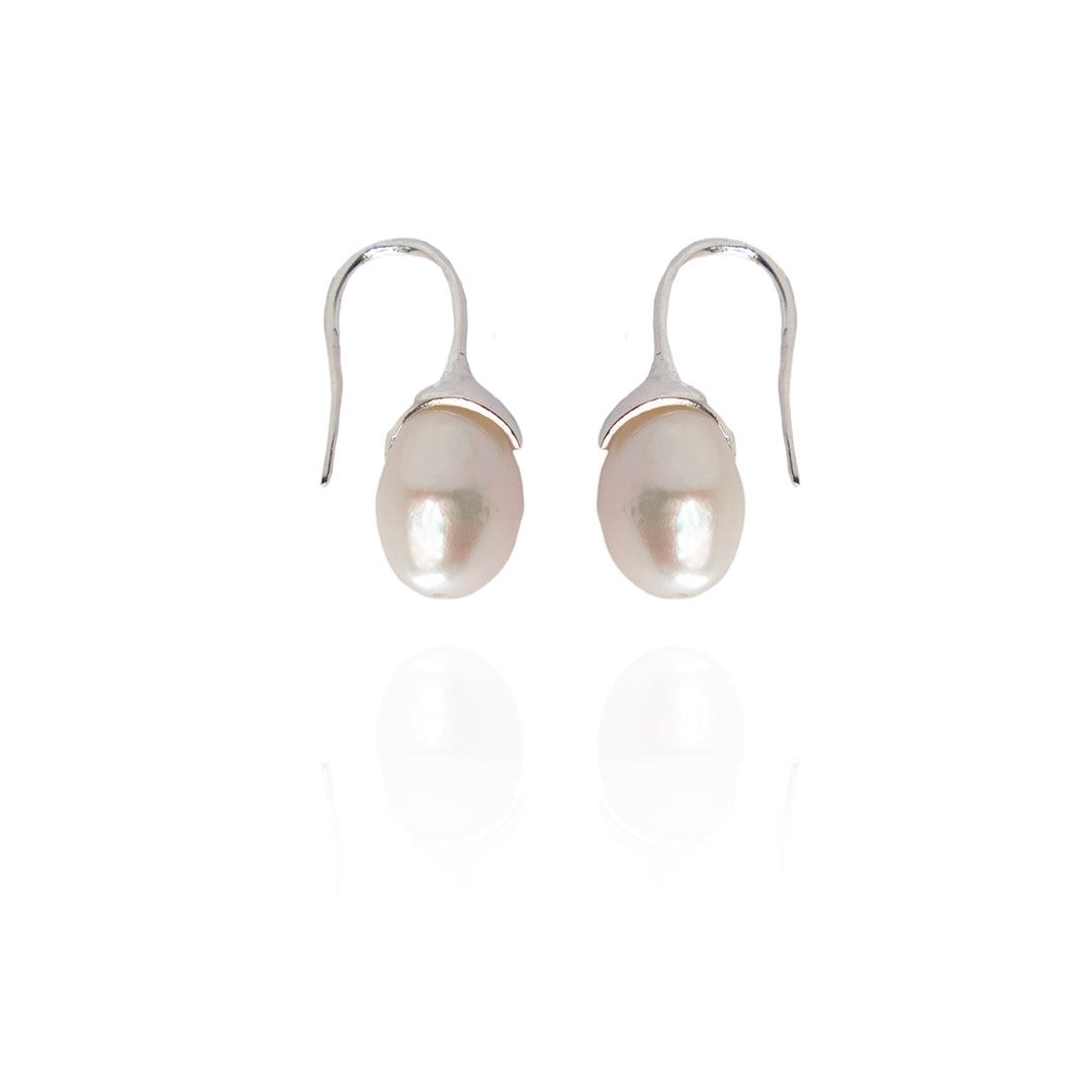 Elegant Pearl Drop Earrings