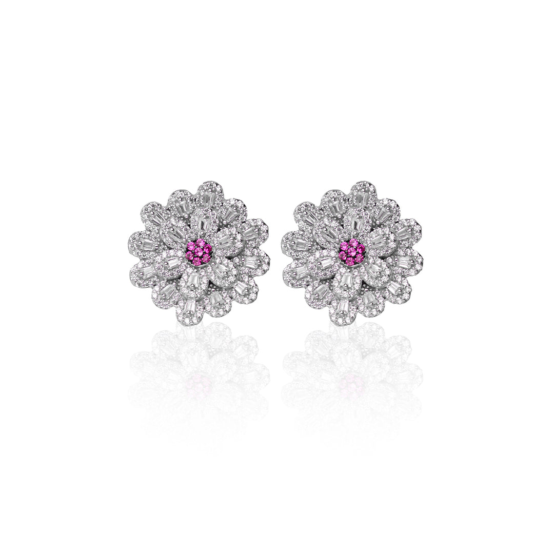 Enthralling Daisy Pendant Set