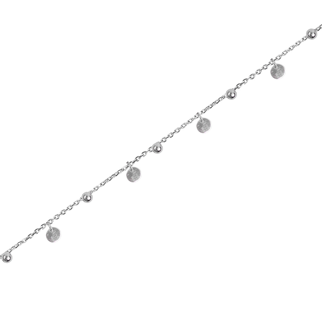 Fine Silver Charm Bracelet