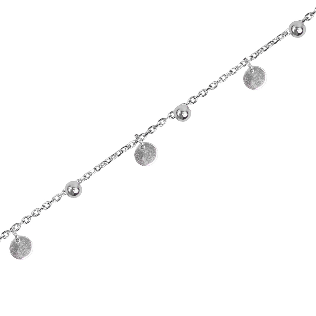 Fine Silver Charm Bracelet