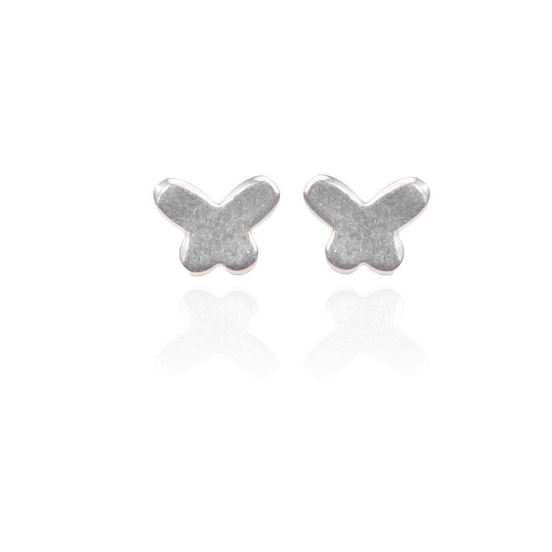 Everyday Silver Butterfly Studs