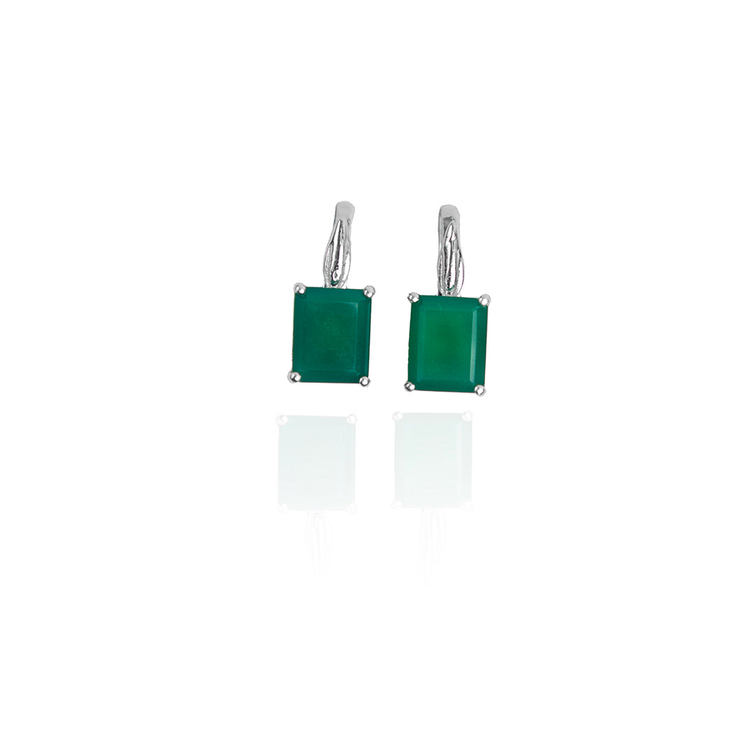 Emerald Green Classic Pendant Set
