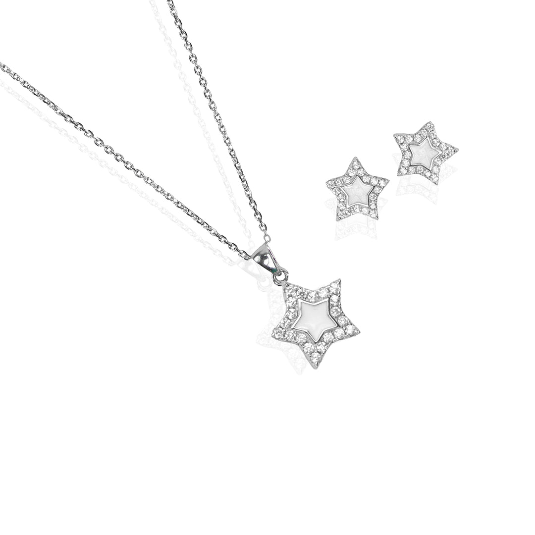 Blingy Star Pendant Set