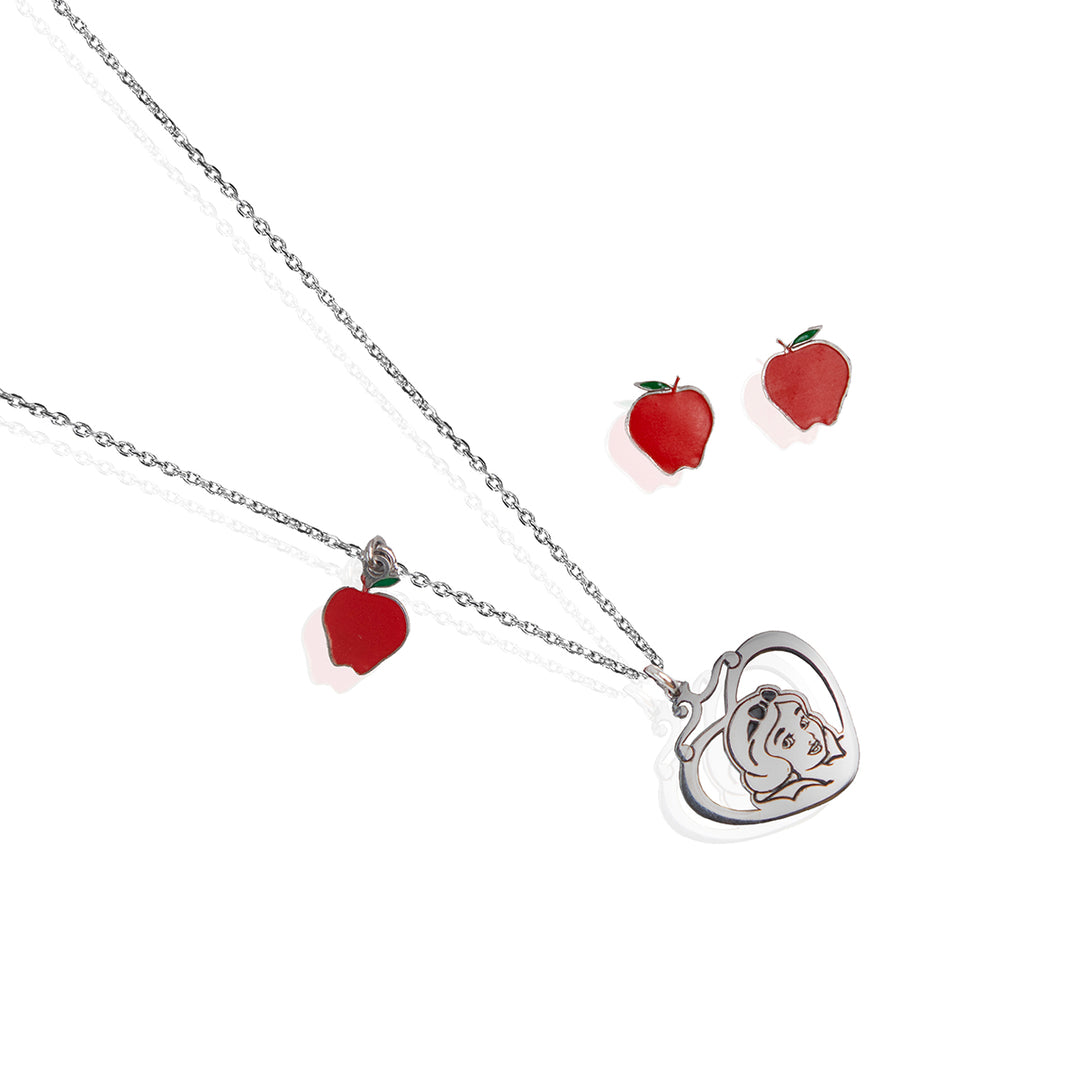 Snow White & the Apple Pendant Set