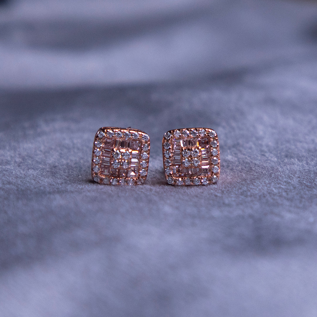 Everyday Rose Gold Studs