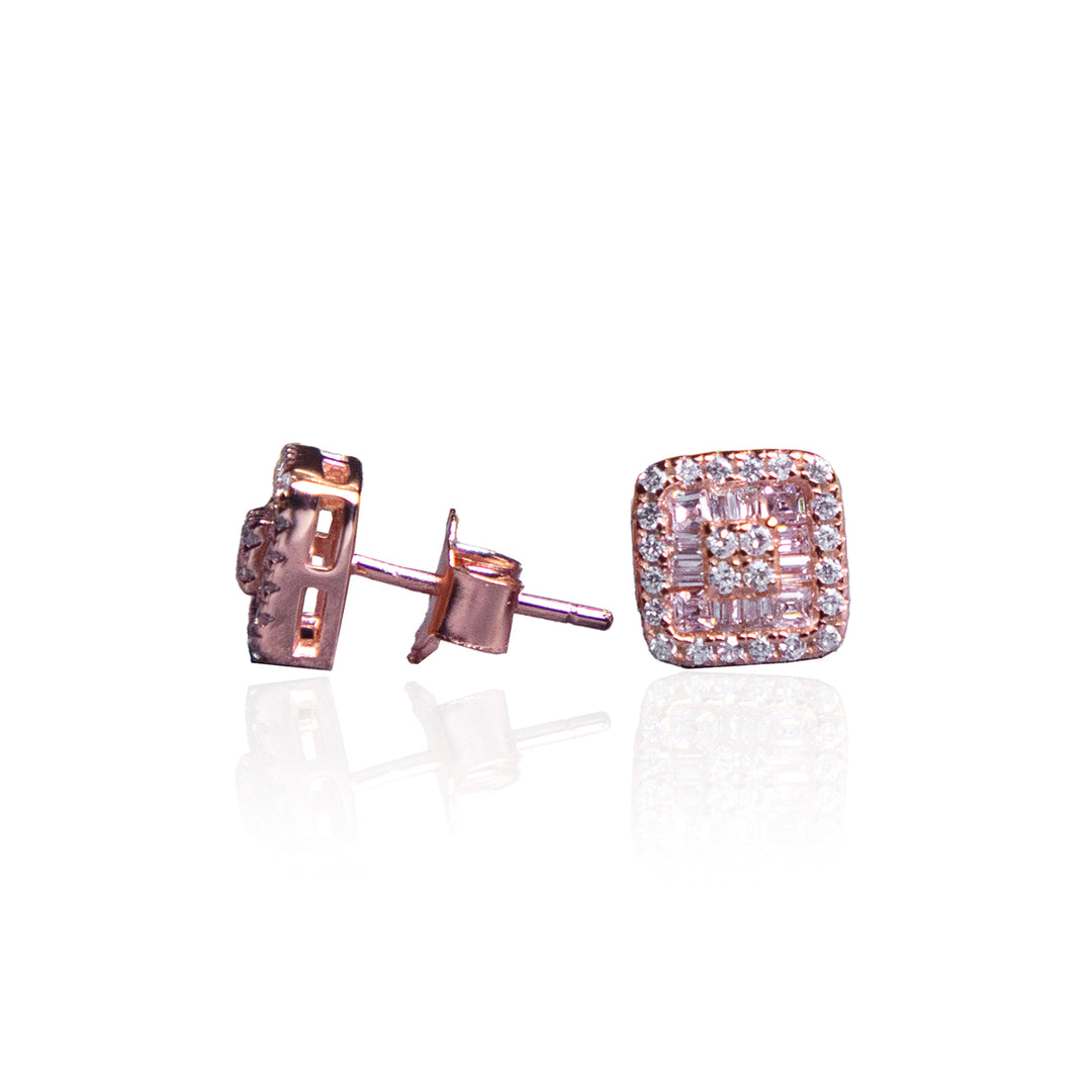 Everyday Rose Gold Studs