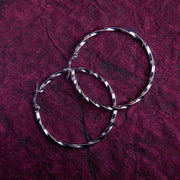 Twisted Contemporary Hoops