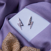 Embellished Electric Graphic Earrings