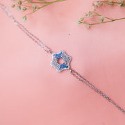Periwinkle Blue Star Bracelet