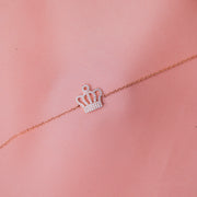 The Crown Rose Gold Bracelet