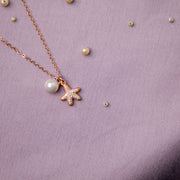 Starfish Rose Gold Pendant Chain