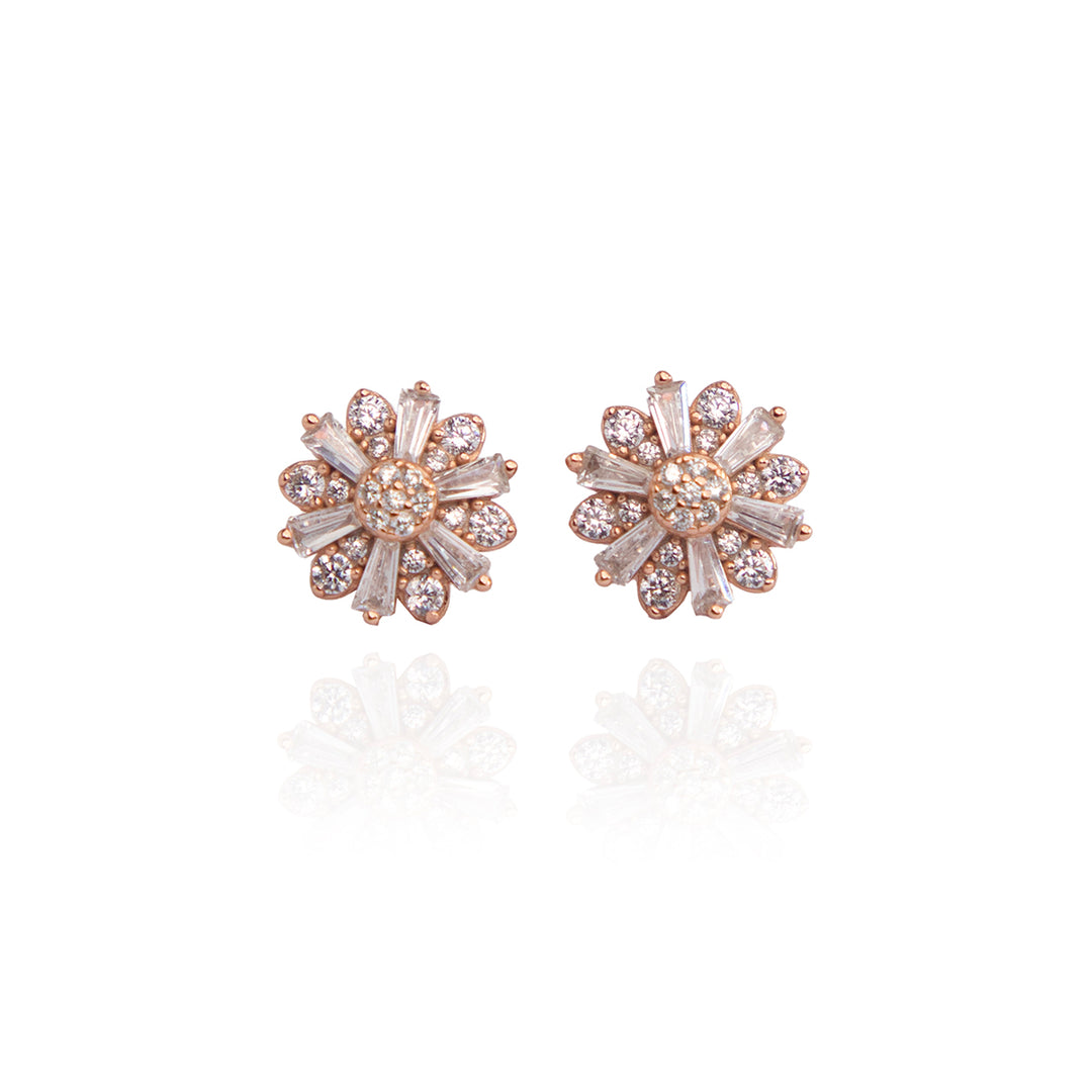 Flower Passion Embellished Studs