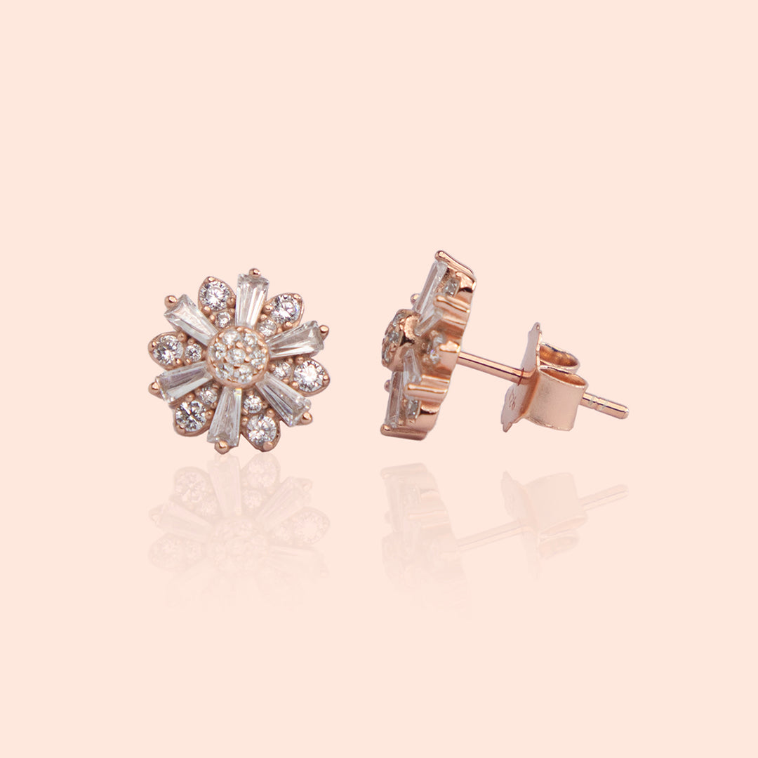 Flower Passion Embellished Studs