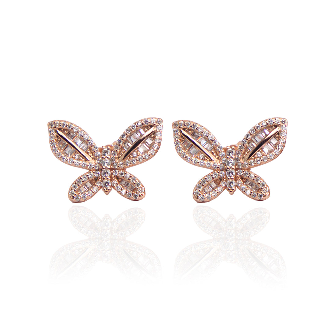 Shining Butterfly Dazzle Studs