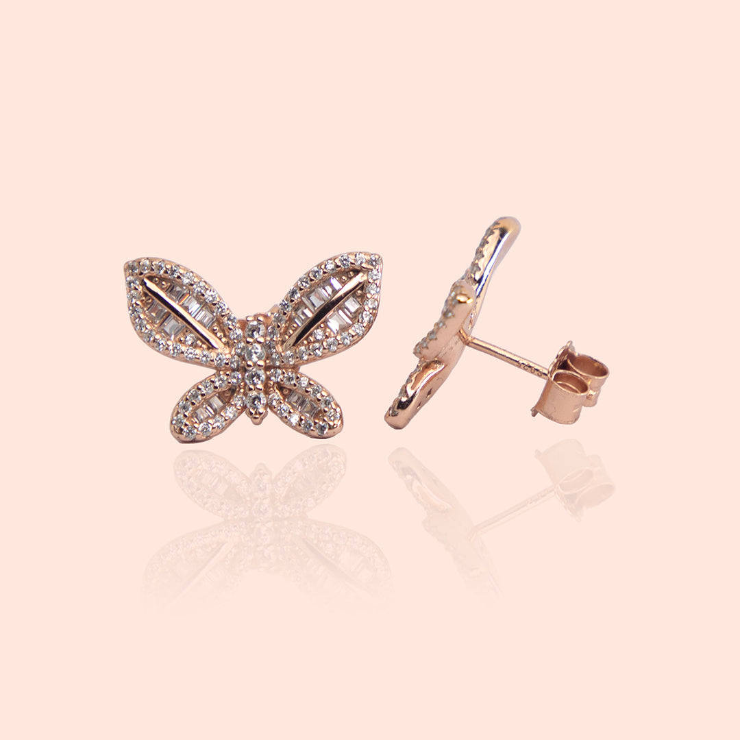 Shining Butterfly Dazzle Studs