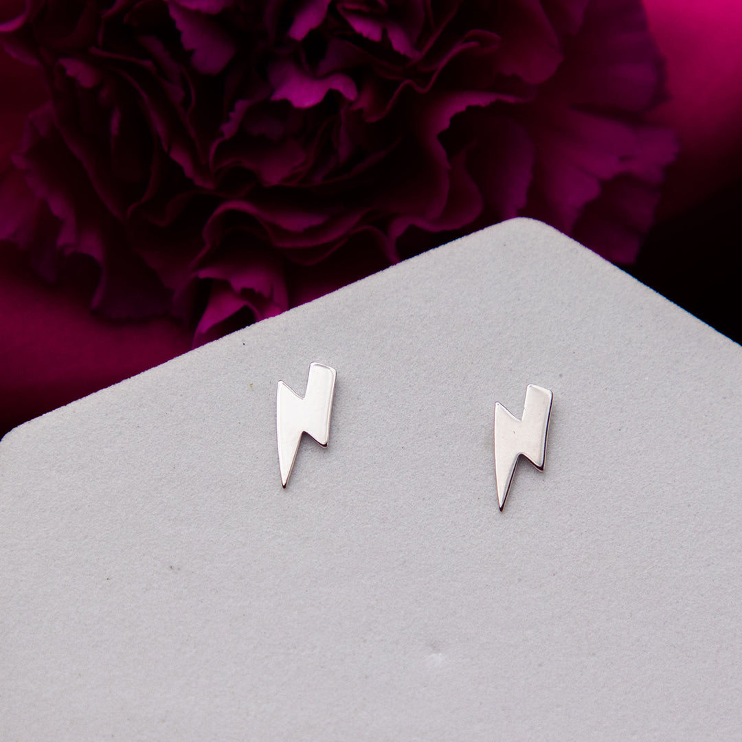 Electric Zapp Silver Studs