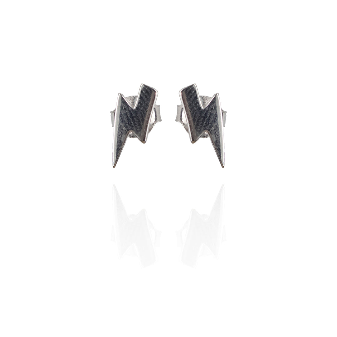 Electric Zapp Silver Studs