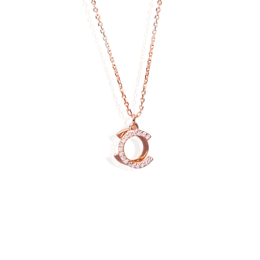 Stylish Dainty Rose Gold Pendant Chain