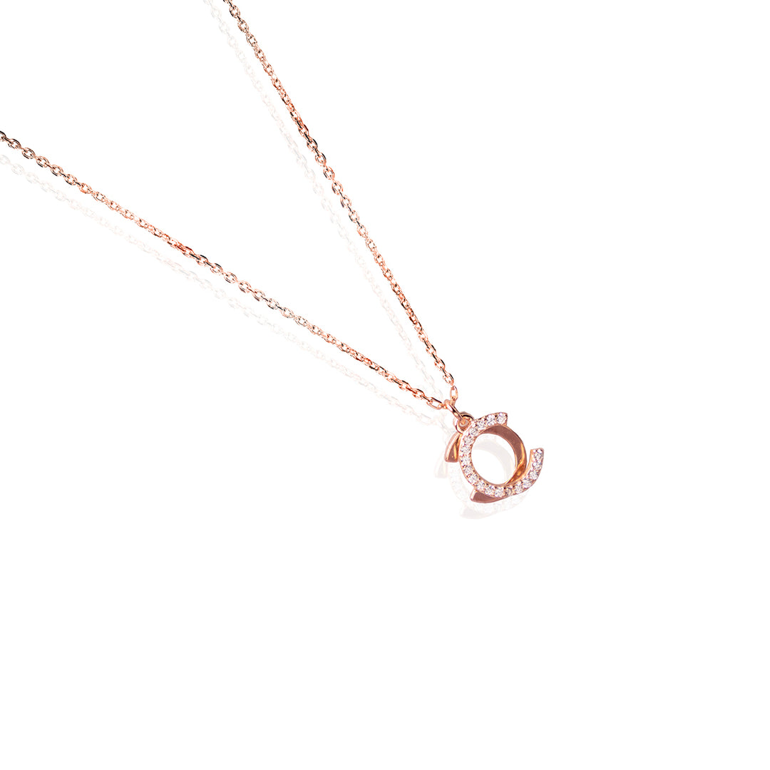 Stylish Dainty Rose Gold Pendant Chain