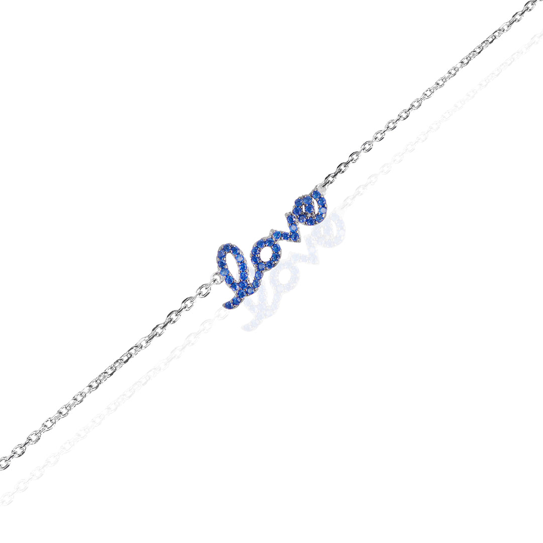 Azure Affection Love Bracelet