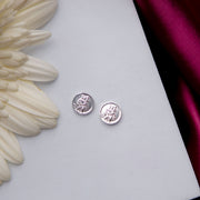 Pressed Coin Silver Pendant Set