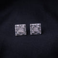 Beautiful White Stone Studded Earrings