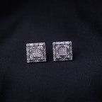 Beautiful White Stone Studded Earrings