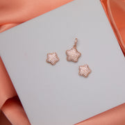 Bejeweled Chunky Star Pendant Set