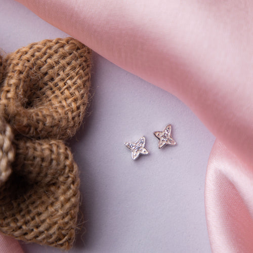 Butterfly Embellished Pendant Set