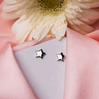 Classic Silver Star Studs