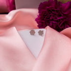 Classic Textured Flower Studs