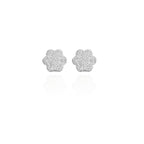 Classic Textured Flower Studs