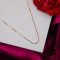 Classic Tri-color Silver Chain