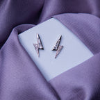 Embellished Electric Graphic Earrings