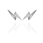 Embellished Electric Graphic Earrings