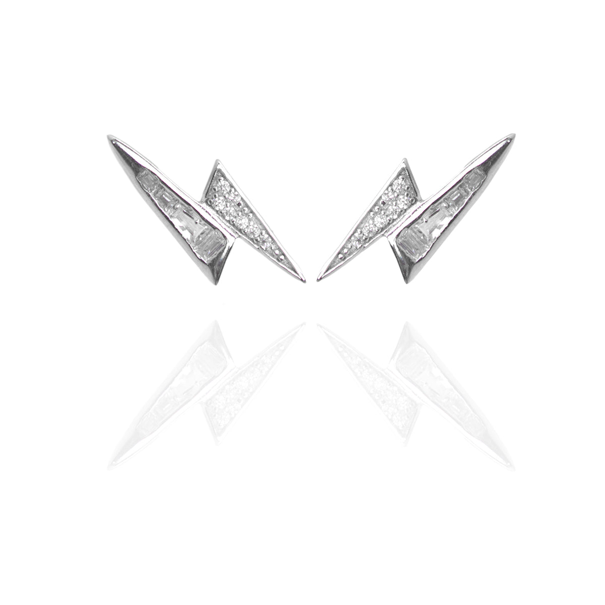 Embellished Electric Graphic Earrings