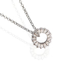 Embellished Sundial Pendant Chain