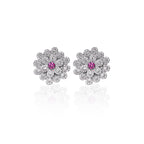 Enthralling Daisy Pendant Set