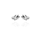 Heart on Pedestal Studs