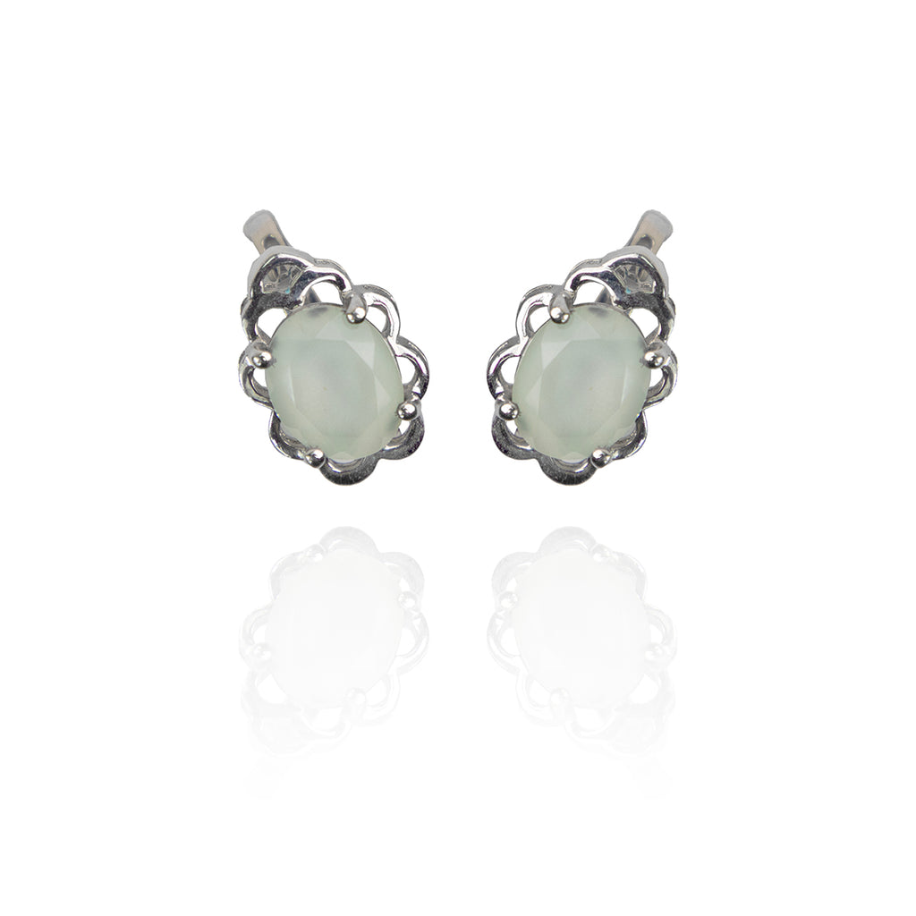 Opalescent Stone Pendant Set