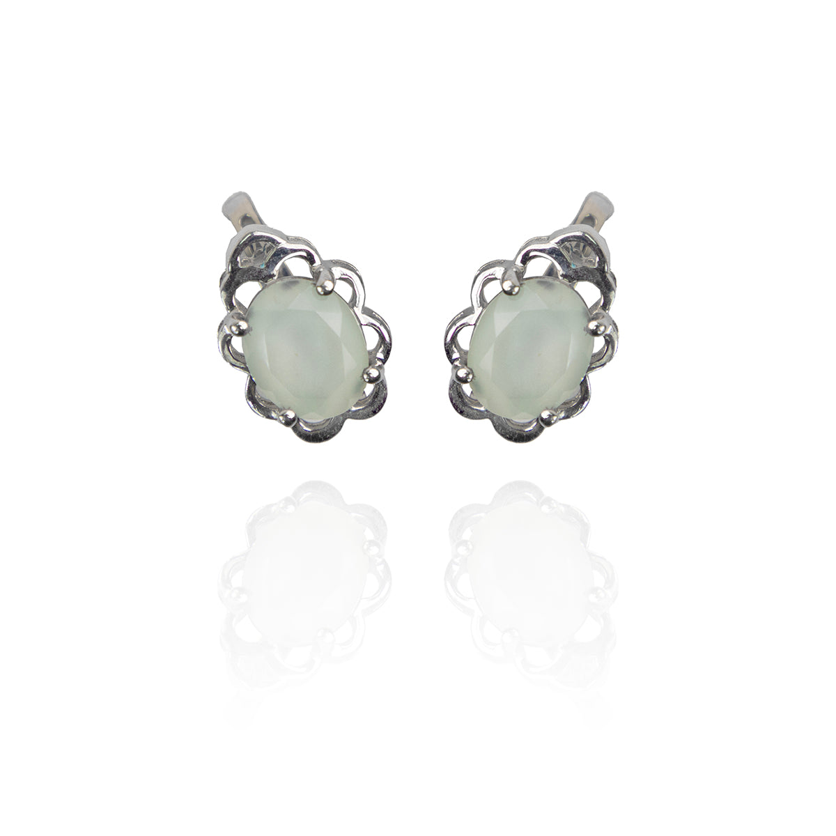 Opalescent Stone Pendant Set