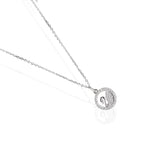 Pretty Swan Embellished Pendant Chain